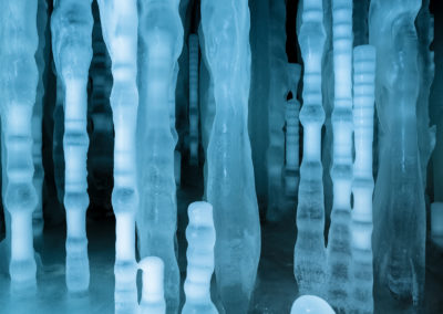 Water - stalactites - eis - nature -